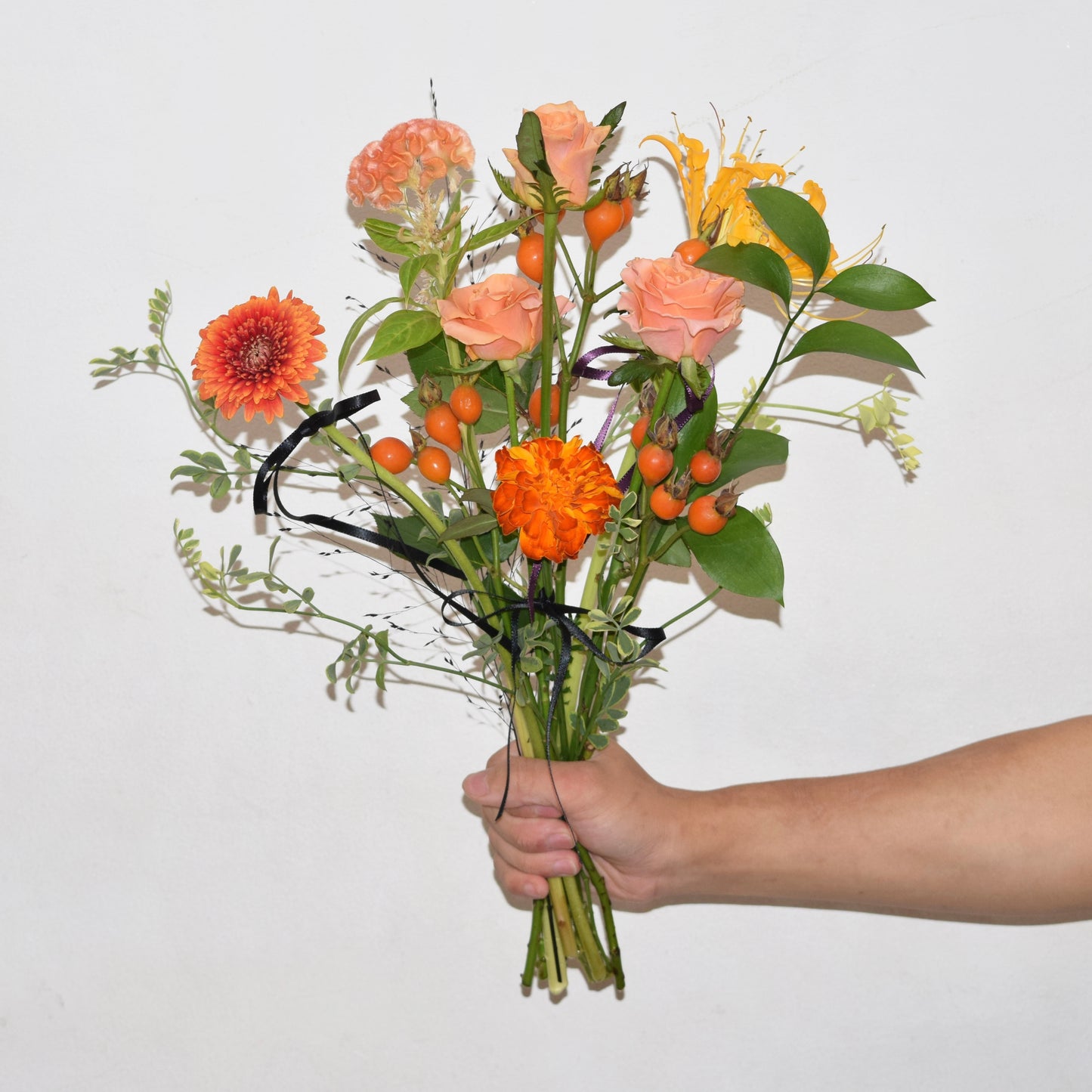 Autumn Tale Flower Clear Bag