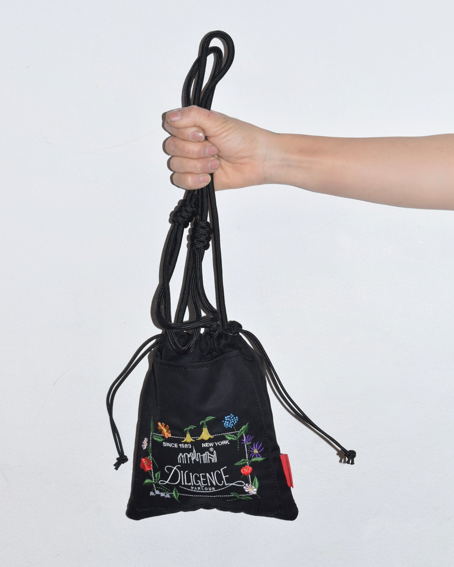 SEWARD DRAWSTRING BAG COMBED COTTON GABARDINE DPL