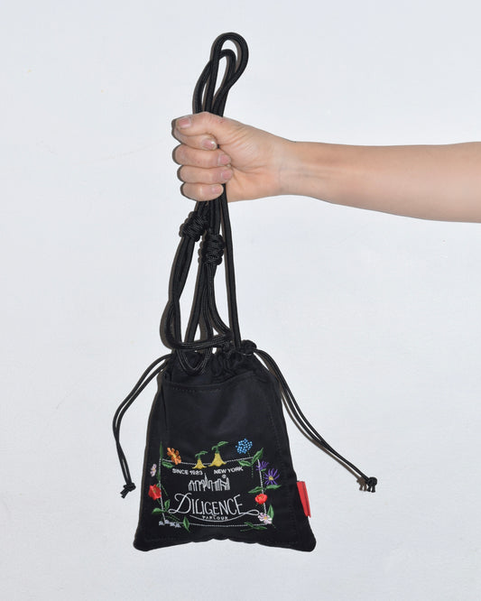 SEWARD DRAWSTRING BAG COMBED COTTON GABARDINE DPL