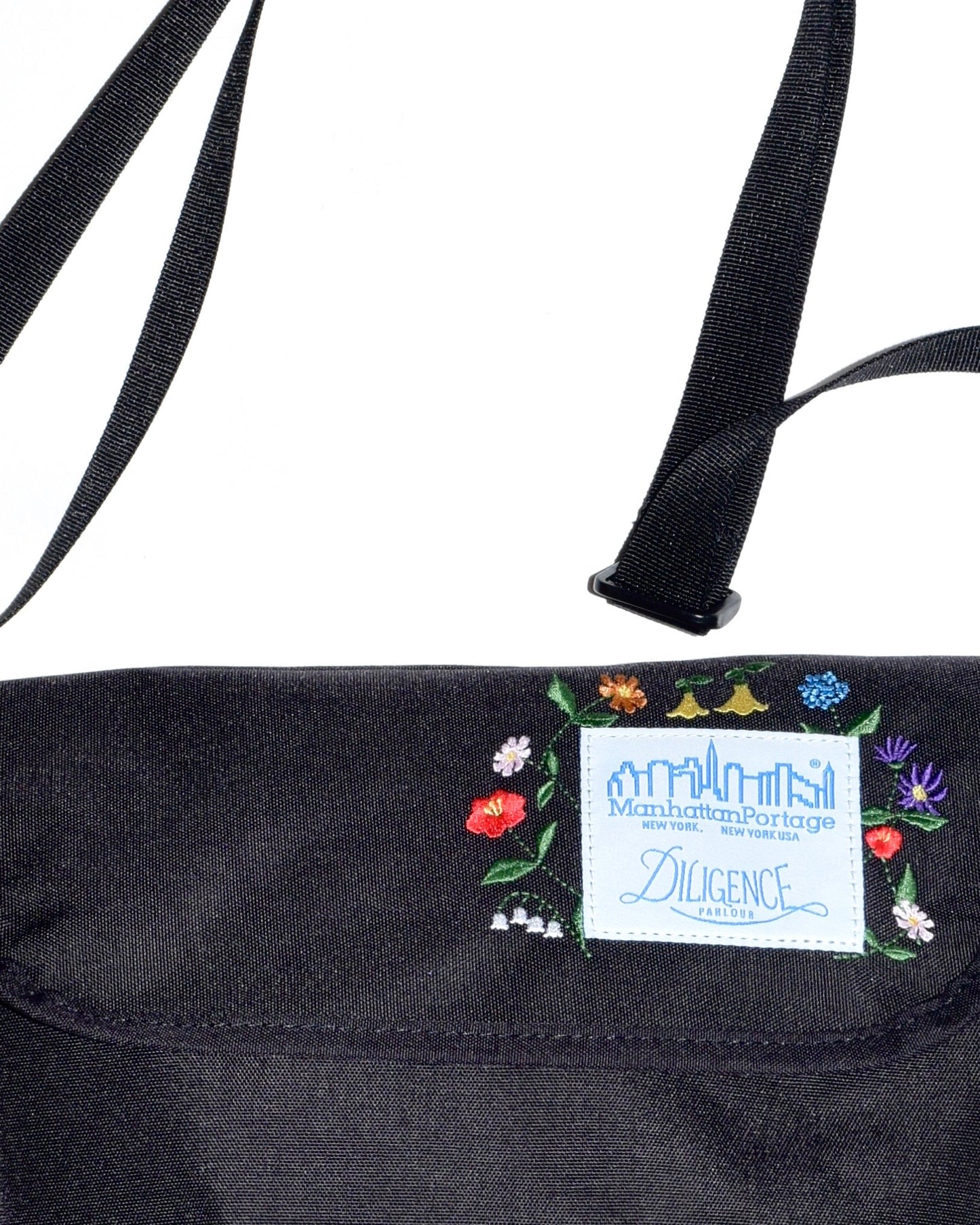 NYLON MESSENGER BAG JR (SM) BP W/DIV MGNT 500D CORDURA DPL