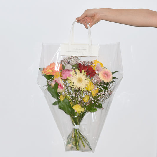 Here's to Your Bright Beginning / Flower Clearbag M