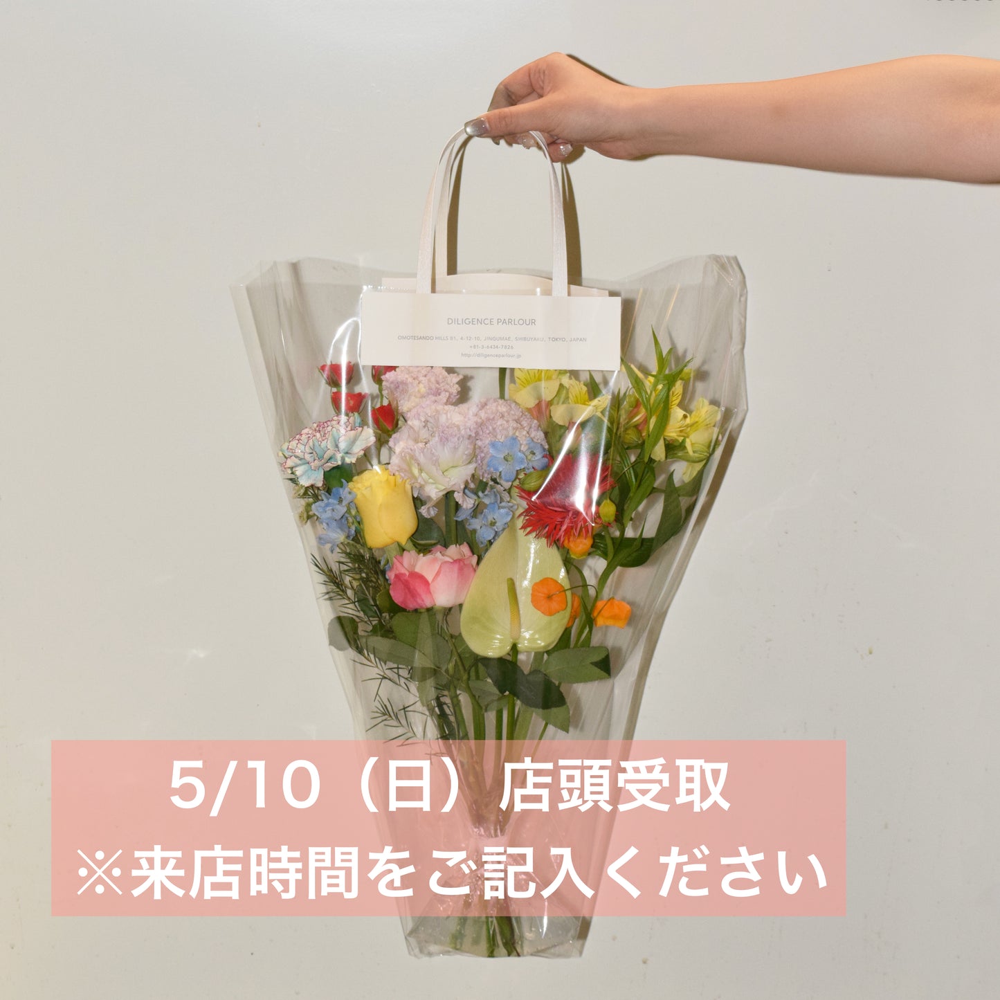 初夏の光をまとった Radiant Flower Clear Bag【5/10（日）店頭受取】